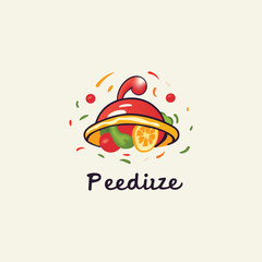 illustration of a restaurant logo idea