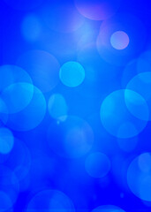 Blue bokeh background for seasonal, holidays, celebrations and all design works