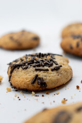homemade chocolate chip cookies