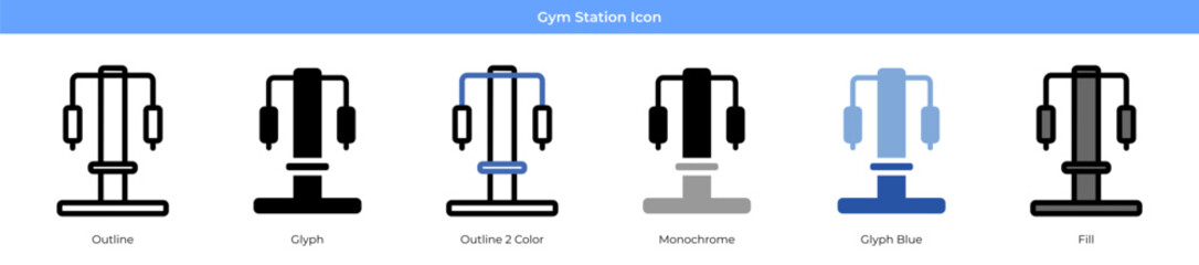 Gym Station Icon