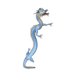 ドラゴン　3DCG レンダリング