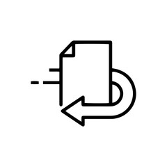Document Icon vector design