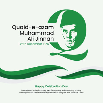 25 december Quaid e azam day post design