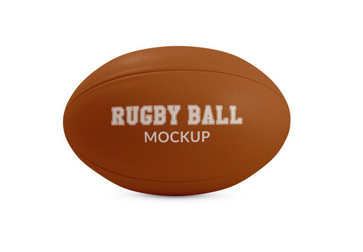 Rugby Ball Mockup