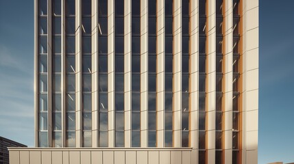 facade of modern building 