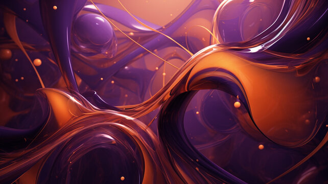 purple and honey color gradient abstract background, image