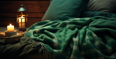 the use of soft blankets is most important for a romantic night in your bed