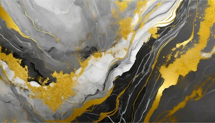 abstract marble marbled ink painted painting texture luxury background banner black gray swirls...