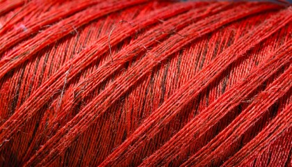 macro picture of red thread texture background