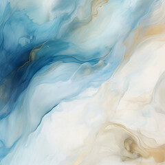 Obraz premium blue and cream color gradient abstract background