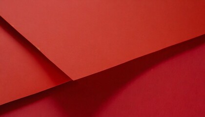 plain red background red cardboard red paper texture background abstract geometric flat composition...