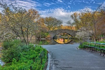 Keuken foto achterwand Gapstow Brug Gapstow Bridge in Central Park
