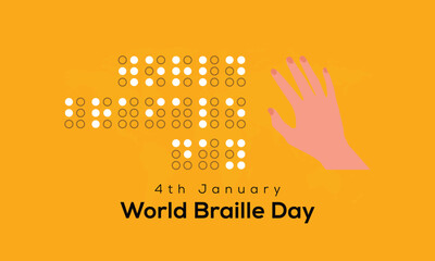 world braille day 2024, world braille day campaign banner