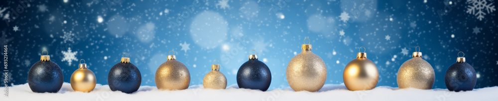 Poster abstract background with christmas theme, web site header or footer template
