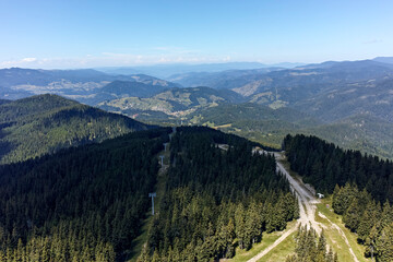 Rhodope Mountains near Snezhanka peak, Bulgaria