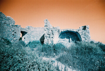 old castle on the hill