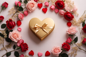 gift box & romantic celebration