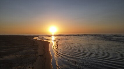 Obraz premium sunset on the beach