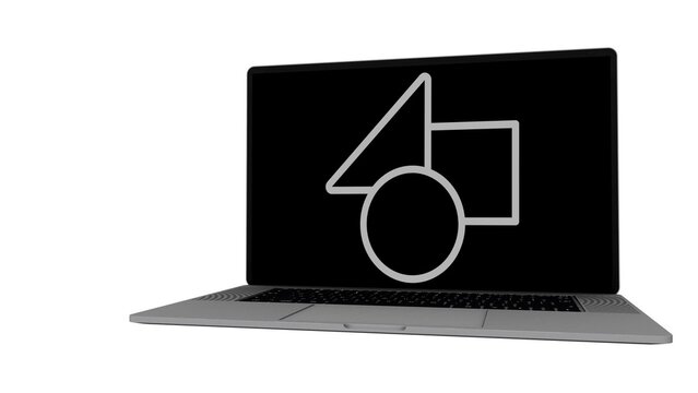 Laptop Device Mockup for Media with 3 Angles