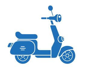 Scooter icon isolated vector illustration