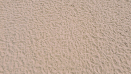 Ahlbeck spiggia tedesca dell'isola di Usedom al confine con la Polonia. Mar Baltico. Texture della sabbia.
