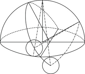 Scientific Diagram Vector Drawing