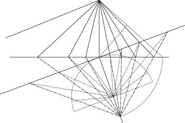 Scientific Diagram Vector Drawing
