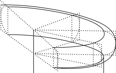 Scientific Diagram Vector Drawing