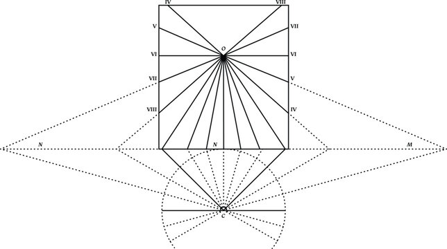 Scientific Diagram Vector Drawing