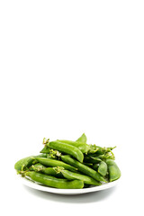 Green and tasty peas for cooking, vegetables for healthy eating, fresh peas, fresh vegetables for vegetarianism