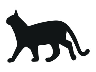 black cat silhouette