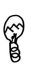 imaginative light bulbs, mirrors and keyholes.