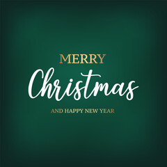 Christmas decoration border with fir branches and golden glitter confetti and sparkles of lights blur bokeh on red background. Bright Christmas and New Year design holiday frame. Vector illustration