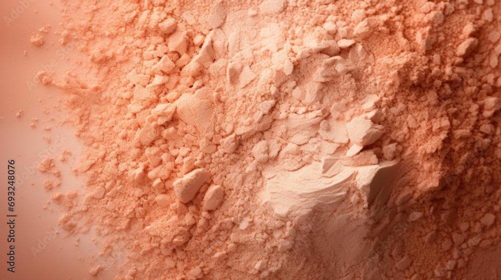 Poster closeup of a muted peach backdrop, with soft hues of peach fuzz blending together in a soothing and 