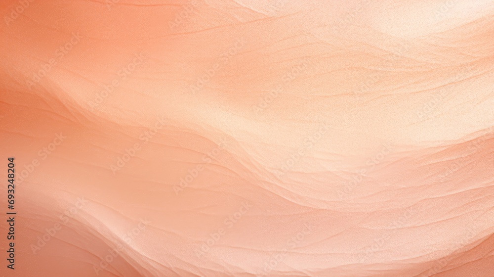 Poster minimalistic view of a subtle peach fuzz ombre backdrop, perfect for highlighting the details of you
