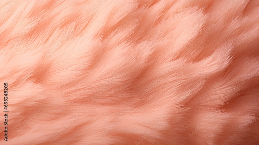 Poster closeup of a luxurious peach fuzz coloured backdrop, adding a touch of elegance and sophistication t