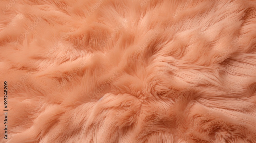 Poster closeup of a peach fuzz coloured backdrop with a soft, velvety texture, making it the perfect choice
