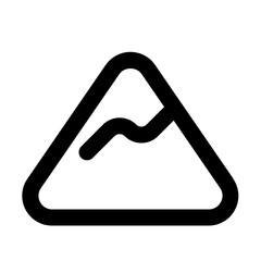 Mountain Line UI Icon