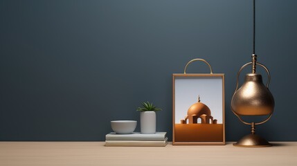 The golden mosque is a beautiful and ornate structure, with a large dome and minarets.