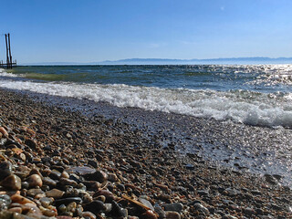 beach and sea