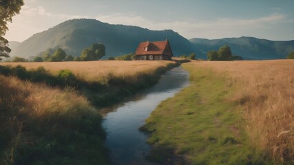 Vintage Landscape Background Very Cool