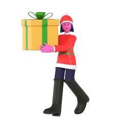 Big gift Box present surprise special