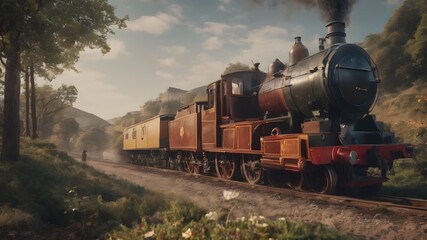 Vintage Landscape Background Very Cool