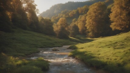 Vintage Landscape Background Very Cool