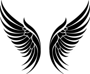 Fototapeta premium beautiful angel wings