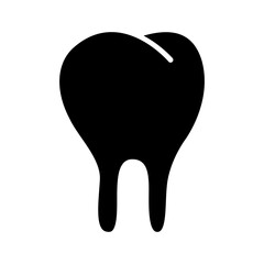 Healthy teeth icon. Dental health care icon