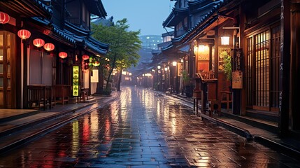 Korean Traditional Hanok Street