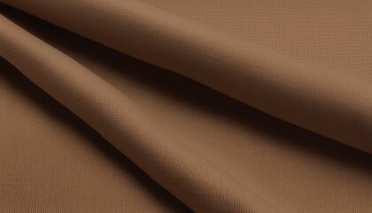 A brown fabric with a soft texture - obrazy, fototapety, plakaty