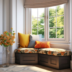 Window Seat Design. Minimalistic Designs
