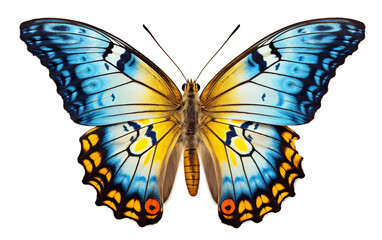 Capturing the Magnificence of a Full-Bodied Butterfly Isolated on Transparent Background PNG.